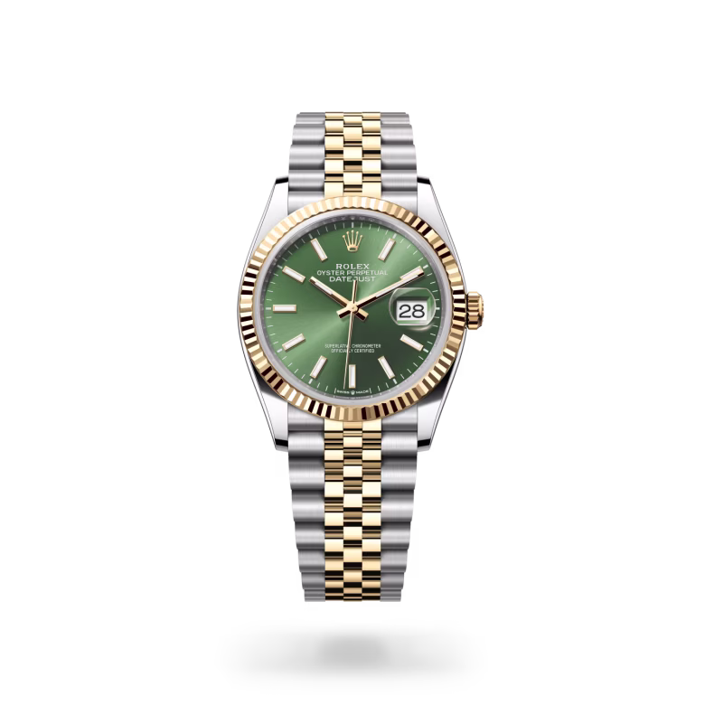 Rolex Datejust Yellow Rolesor - combination of Oystersteel and yellow gold M126233-0057 - swiss watch