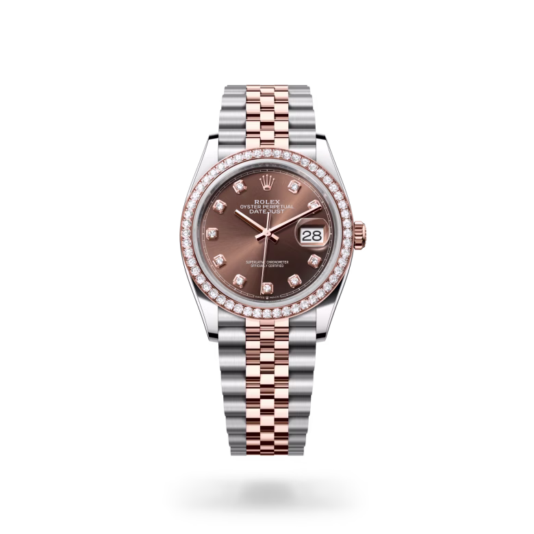 Rolex Datejust Everose Rolesor - combination of Oystersteel and Everose gold M126281RBR-0041 - swiss watch