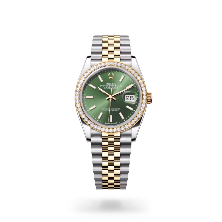 Rolex Datejust Yellow Rolesor - combination of Oystersteel and yellow gold M126283RBR-0043 - swiss watch