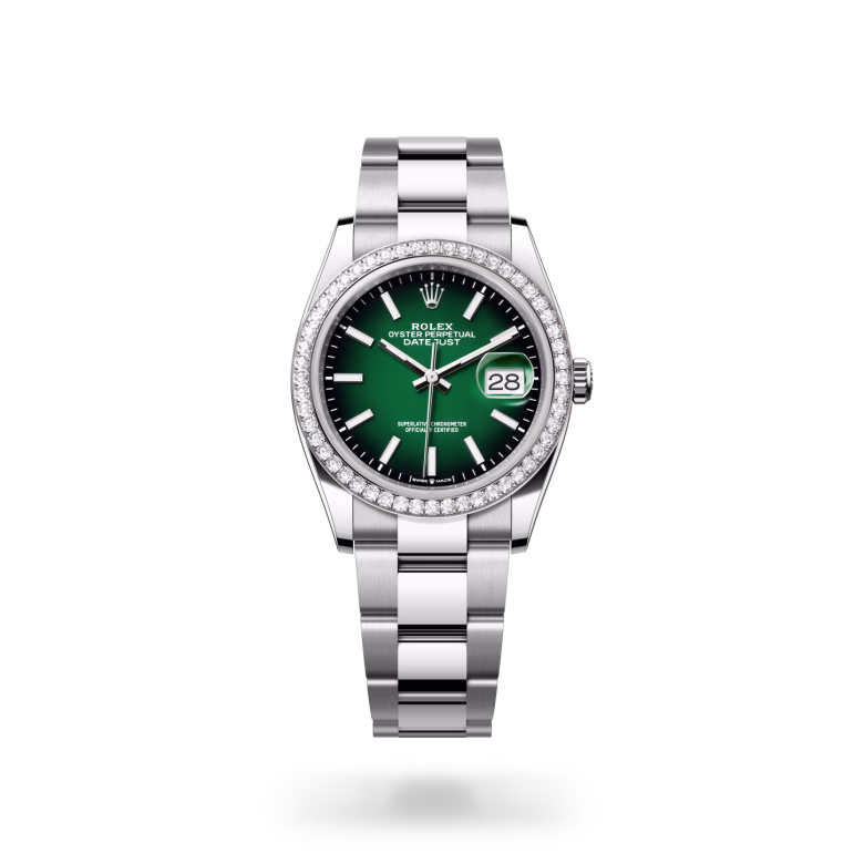 Rolex Datejust White Rolesor - combination of Oystersteel and white gold M126284RBR-0052 - swiss watch