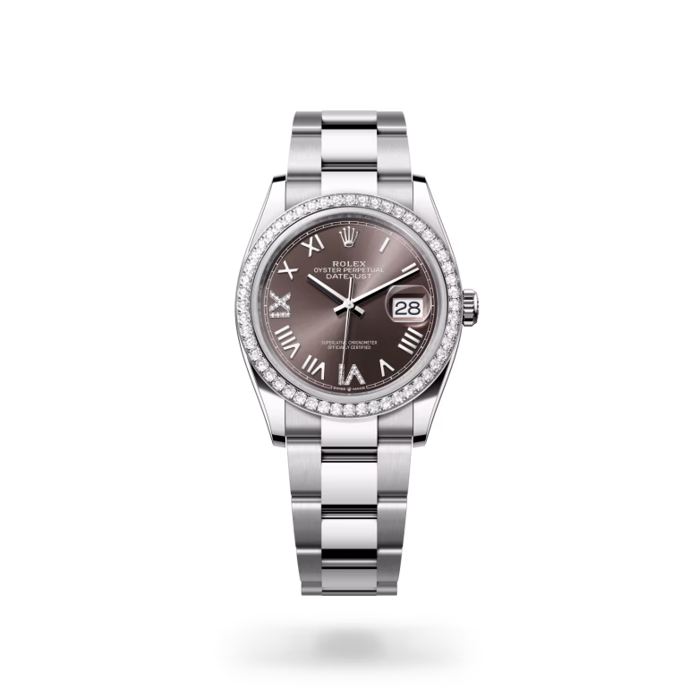 Rolex Datejust White Rolesor - combination of Oystersteel and white gold M126284RBR-0064 - swiss watch