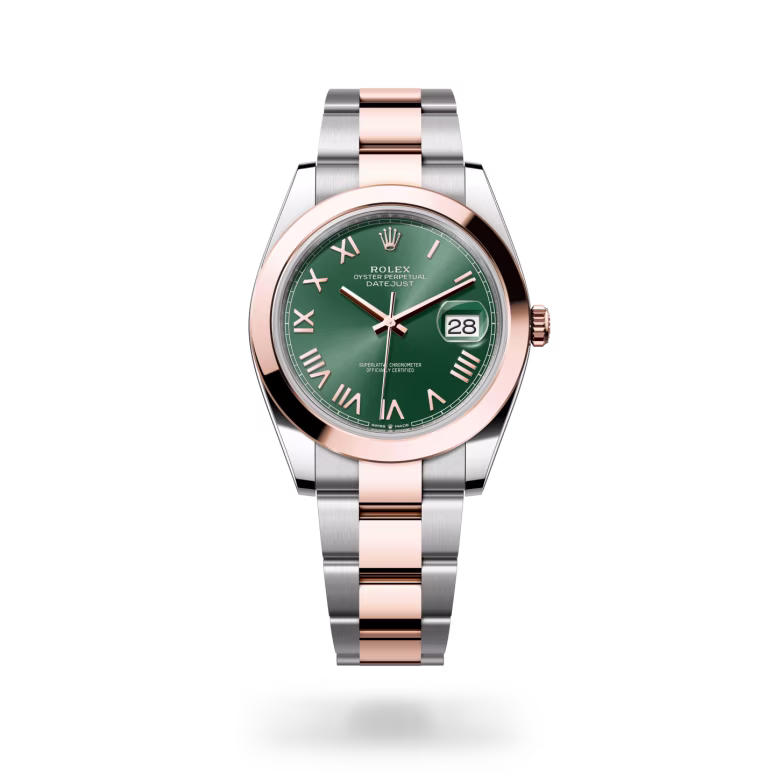 Rolex Datejust Everose Rolesor - combination of Oystersteel and Everose gold M126301-0021 - swiss watch