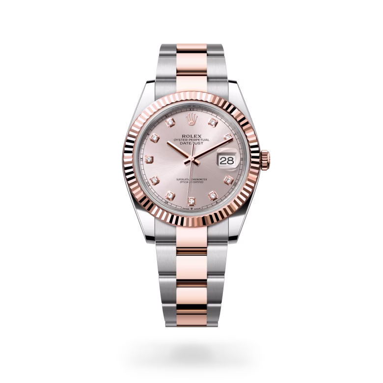 Rolex Datejust Everose Rolesor - combination of Oystersteel and Everose gold M126331-0007 - swiss watch