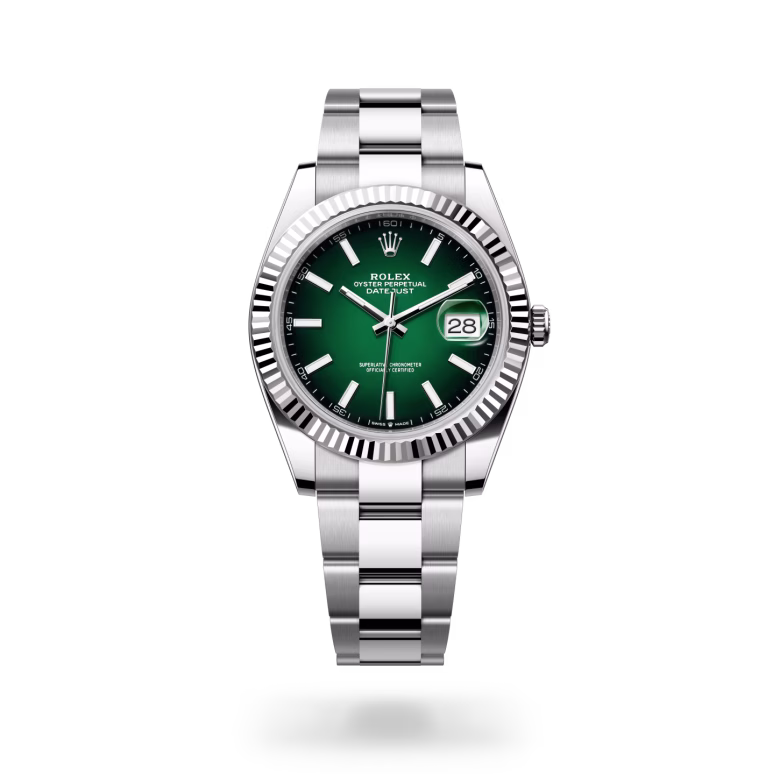 Rolex Datejust White Rolesor - combination of Oystersteel and white gold M126334-0033 - swiss watch