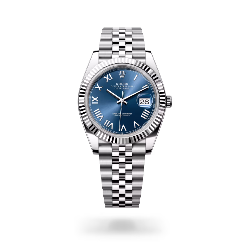 Rolex Datejust White Rolesor - combination of Oystersteel and white gold M126334-0038 - swiss watch