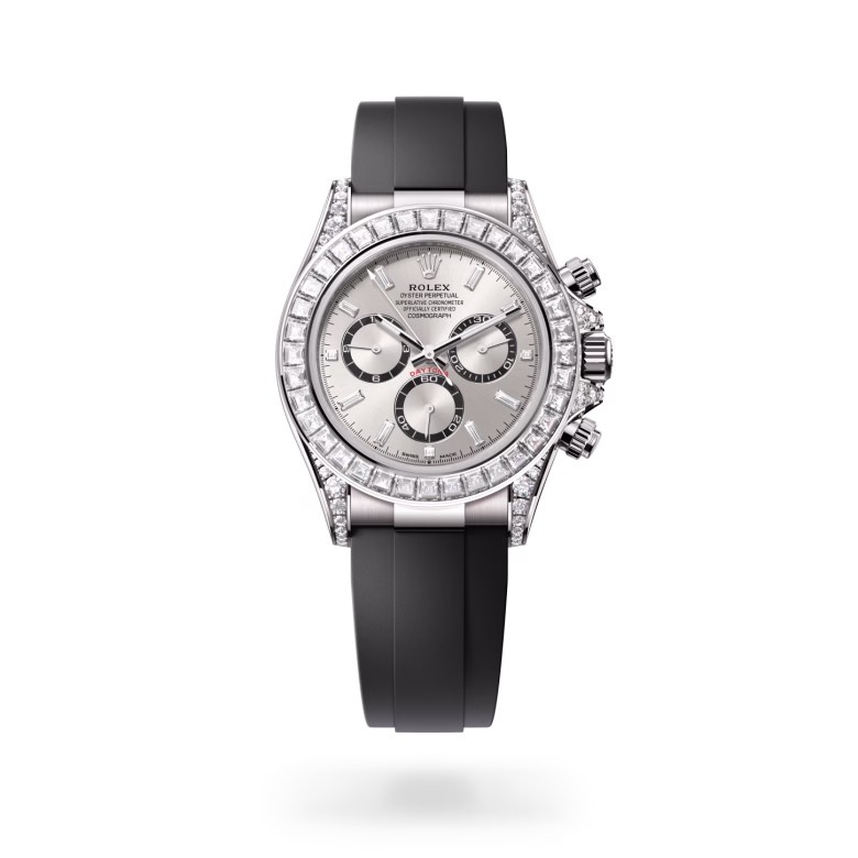 Rolex Cosmograph Daytona 18 ct white gold with lugs set with diamonds M126539TBR-0002 - swiss watch