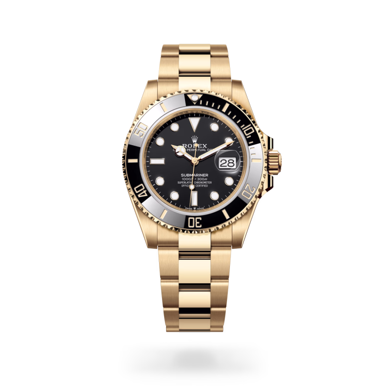 Rolex Submariner 18 ct yellow gold M126618LN-0002 - swiss watch