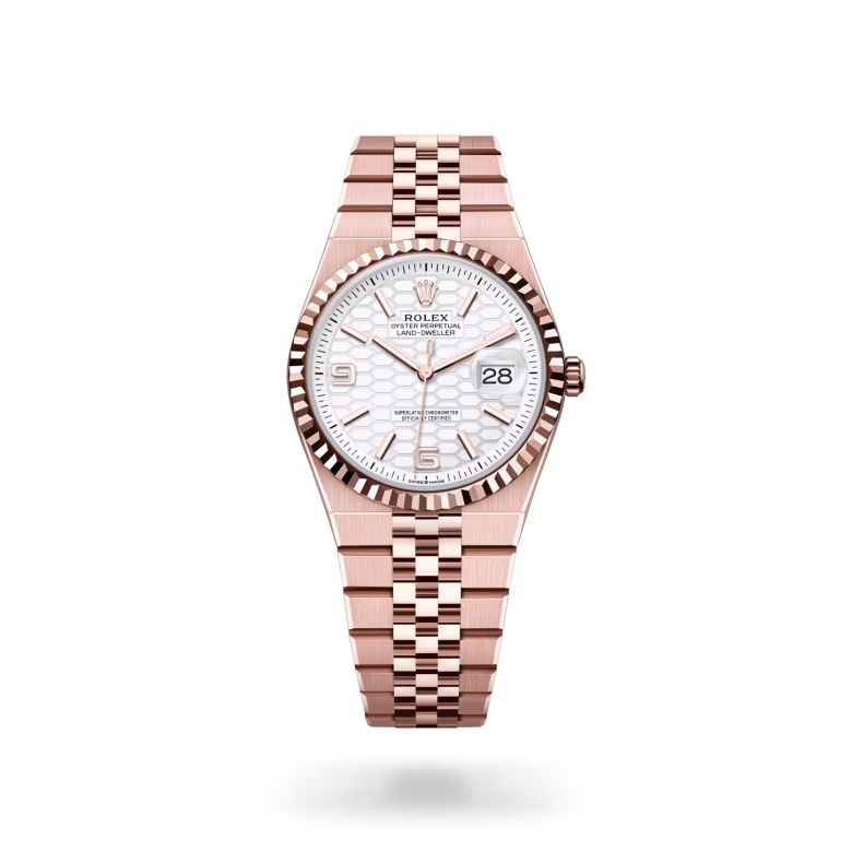 Rolex Land-Dweller 18 ct Everose gold M127235-0001 - swiss watch