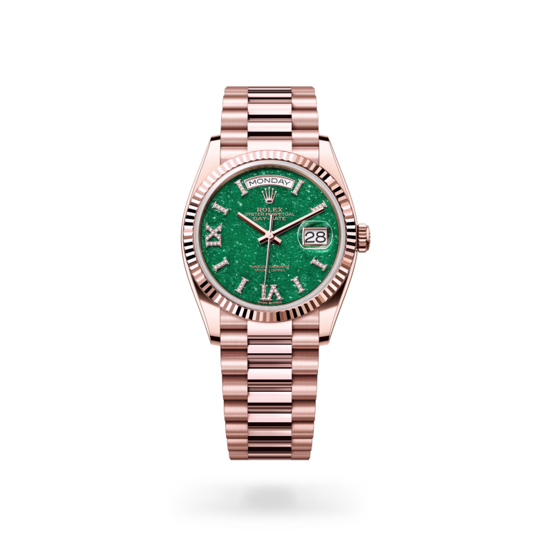 Rolex Day-Date 18 ct Everose gold M128235-0068 - swiss watch