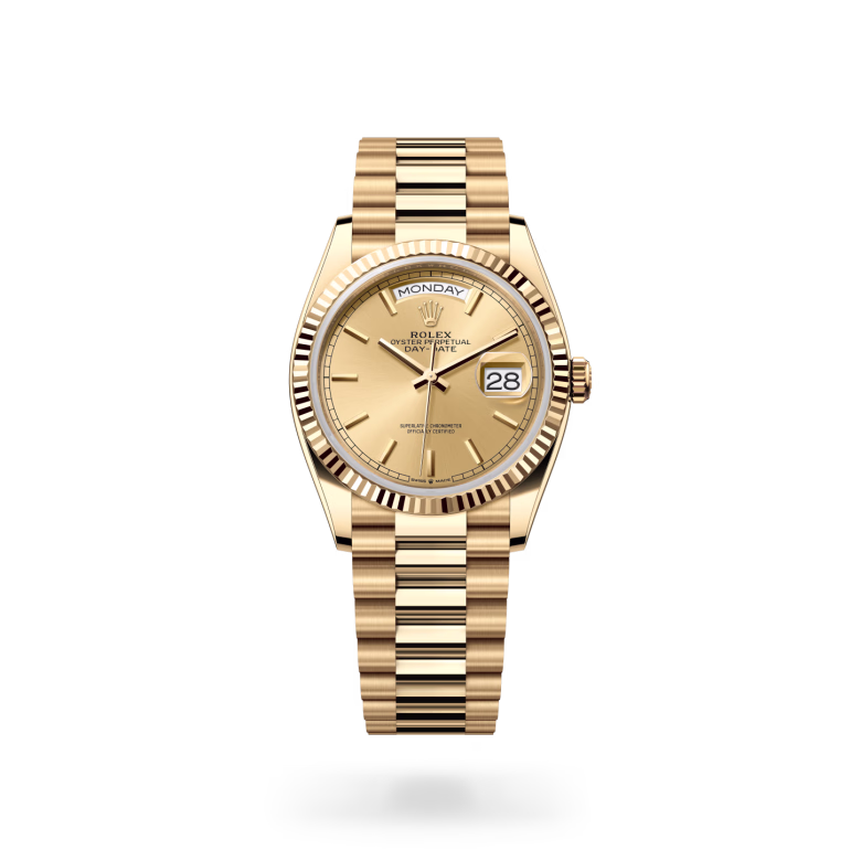 Rolex Day-Date 18 ct yellow gold M128238-0045 - swiss watch