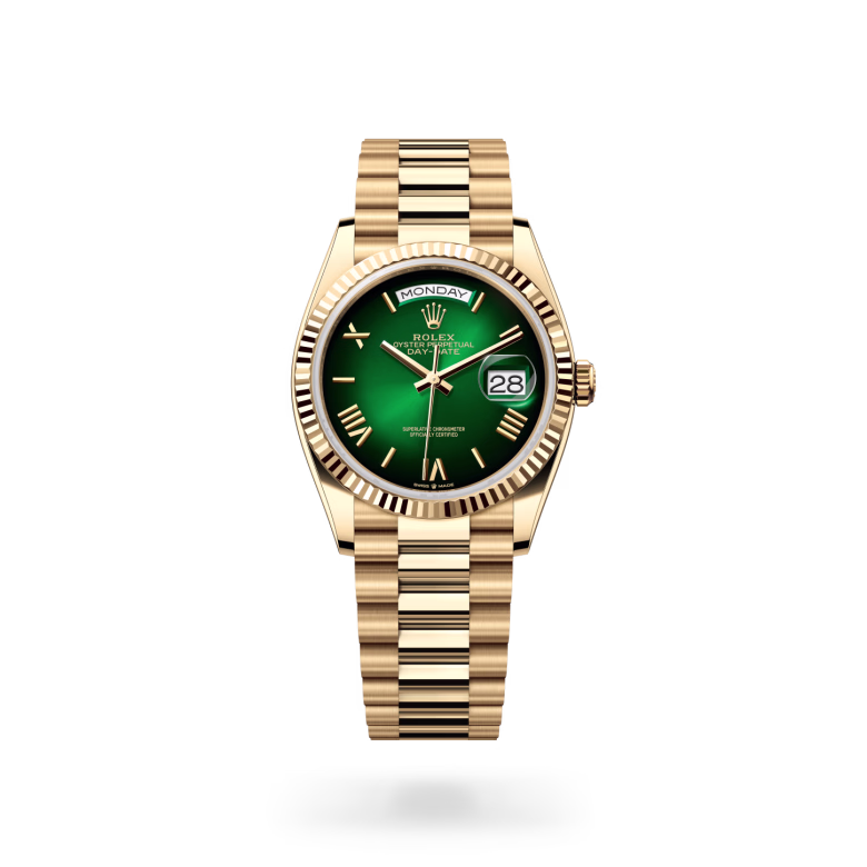 Rolex Day-Date 18 ct yellow gold M128238-0118 - swiss watch