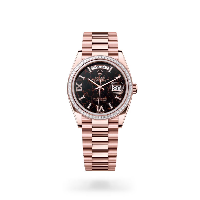 Rolex Day-Date 18 ct Everose gold M128395TBR-0010 - swiss watch
