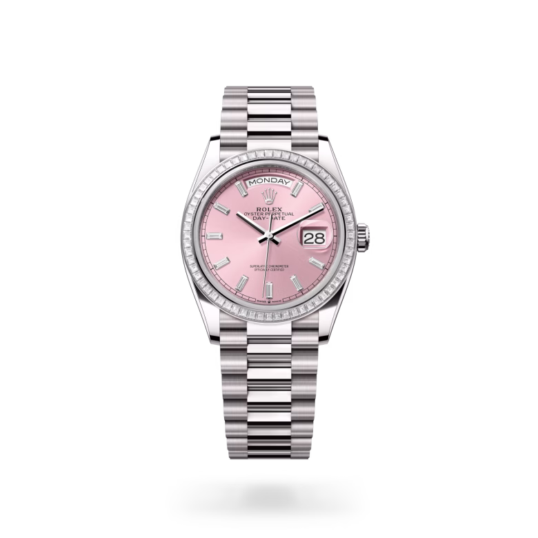 Rolex Day-Date 18 ct white gold M128399TBR-0029 - swiss watch