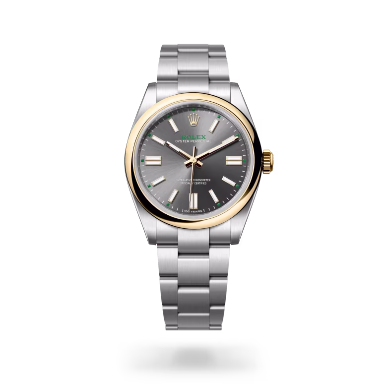 Rolex Oyster Perpetual Yellow Rolesor - combination of Oystersteel and yellow gold M134303-0001 - swiss watch