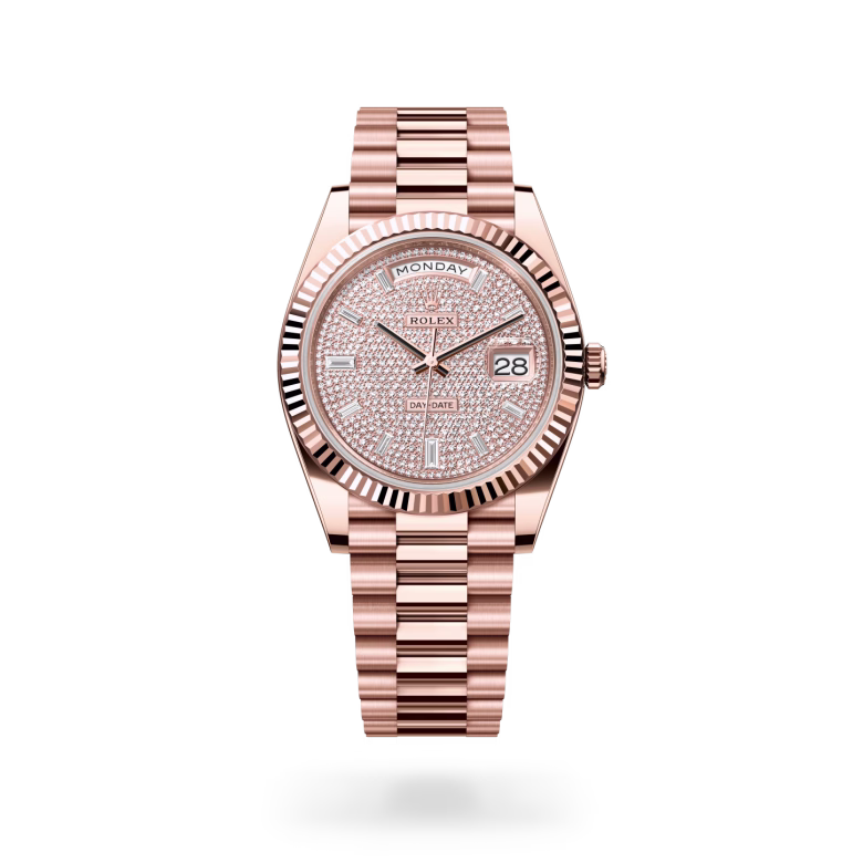 Rolex Day-Date 18 ct Everose gold M228235-0036 - swiss watch