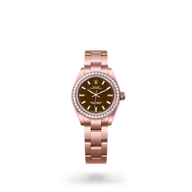 Rolex Oyster Perpetual 18 ct Everose gold M276245RBR-0002 - swiss watch