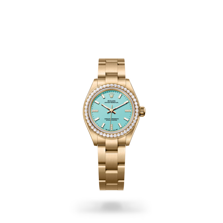 Rolex Oyster Perpetual 18 ct yellow gold M276248RBR-0001 - swiss watch