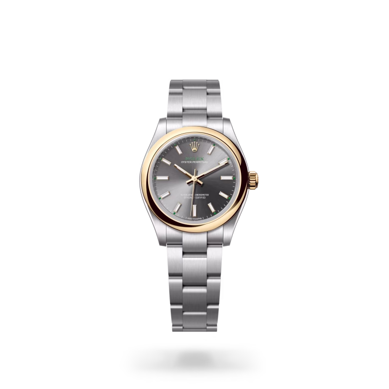 Rolex Oyster Perpetual Yellow Rolesor - combination of Oystersteel and yellow gold M277203-0001 - swiss watch