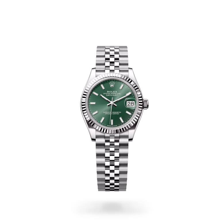 Rolex Datejust White Rolesor - combination of Oystersteel and white gold M278274-0018 - swiss watch