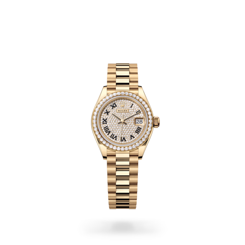 Rolex Lady-Datejust 18 ct yellow gold M279138RBR-0029 - swiss watch