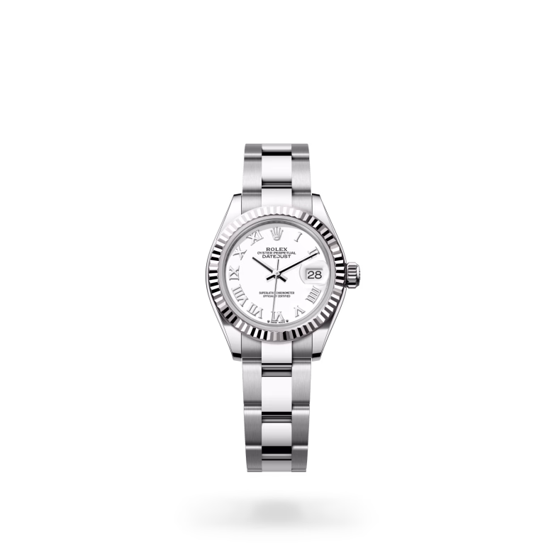 Rolex Lady-Datejust White Rolesor - combination of Oystersteel and white gold M279174-0020 - swiss watch