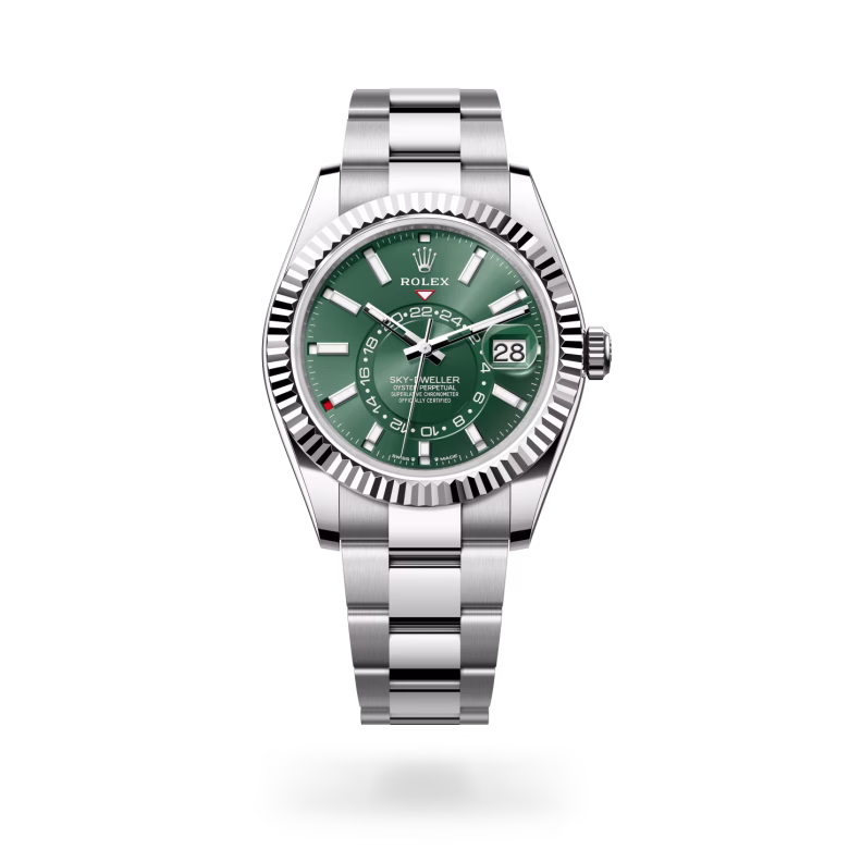 Rolex Sky-Dweller White Rolesor - combination of Oystersteel and white gold M336934-0001 - swiss watch